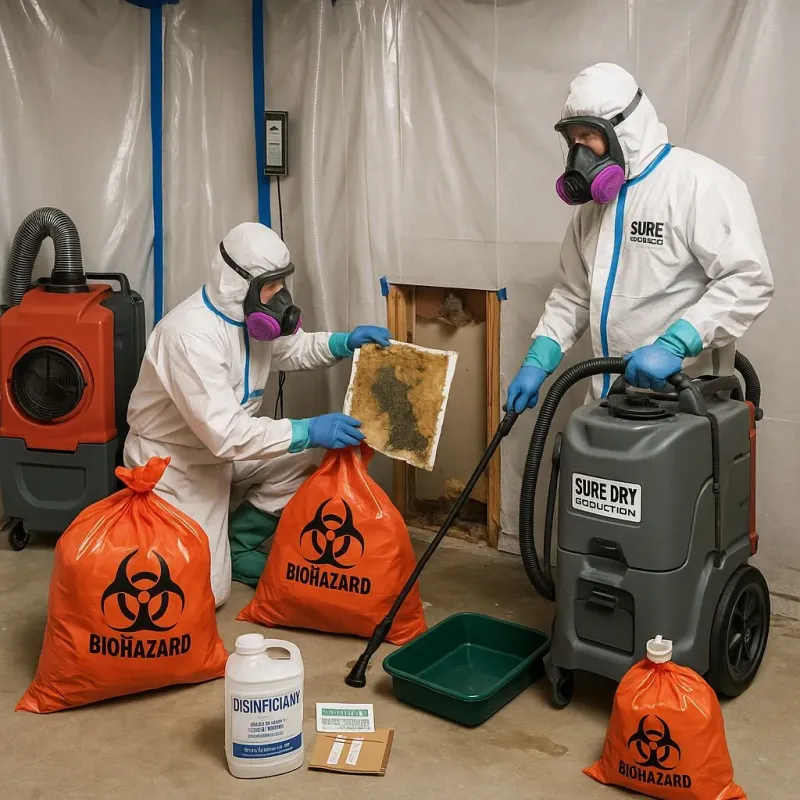 Contaminated Water Handling Protocols process in West Jefferson, OH