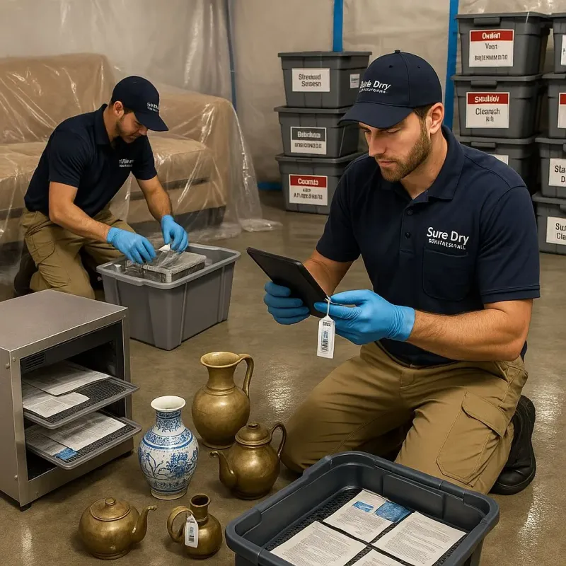 Content Protection and Restoration process in West Jefferson, OH